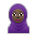 Woman with Headscarf: Dark Skin Tone