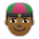 Person with Skullcap: Medium-Dark Skin Tone
