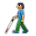 Person with White Cane: Medium Skin Tone