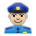 Police Officer: Medium-Light Skin Tone