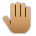 Raised Back of Hand: Medium Skin Tone