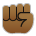 Raised Fist: Medium-Dark Skin Tone