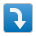 Right Arrow Curving Down