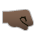 Right-Facing Fist: Dark Skin Tone