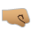 Right-Facing Fist: Medium Skin Tone