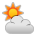 Sun Behind Cloud