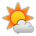 Sun Behind Small Cloud