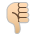 Thumbs Down: Medium-Light Skin Tone
