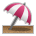 Umbrella on Ground