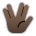 Vulcan Salute: Dark Skin Tone