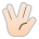 Vulcan Salute: Light Skin Tone