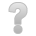 White Question Mark