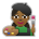 Woman Artist: Medium-Dark Skin Tone