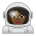 Woman Astronaut: Medium-Dark Skin Tone