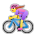Woman Biking