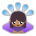 Woman Bowing: Medium Skin Tone