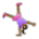 Woman Cartwheeling: Medium-Dark Skin Tone