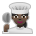 Woman Cook: Dark Skin Tone