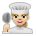 Woman Cook: Medium-Light Skin Tone