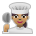 Woman Cook: Medium Skin Tone
