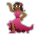 Woman Dancing: Medium-Dark Skin Tone