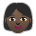 Woman: Dark Skin Tone