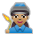 Woman Factory Worker: Medium Skin Tone