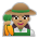 Woman Farmer: Medium Skin Tone