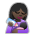 Woman Feeding Baby: Dark Skin Tone