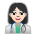 Woman Health Worker: Light Skin Tone