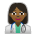 Woman Health Worker: Medium-Dark Skin Tone