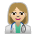 Woman Health Worker: Medium-Light Skin Tone