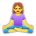 Woman in Lotus Position