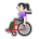 Woman in Manual Wheelchair: Light Skin Tone