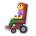 Woman in Motorized Wheelchair