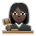 Woman Judge: Dark Skin Tone
