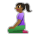 Woman Kneeling: Medium-Dark Skin Tone