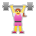 Woman Lifting Weights