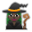 Woman Mage: Dark Skin Tone