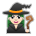 Woman Mage: Light Skin Tone