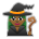 Woman Mage: Medium-Dark Skin Tone