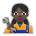 Woman Mechanic: Dark Skin Tone