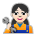Woman Mechanic: Light Skin Tone