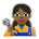 Woman Mechanic: Medium-Dark Skin Tone