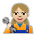 Woman Mechanic: Medium-Light Skin Tone
