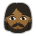 Woman: Medium-Dark Skin Tone, Beard