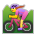 Woman Mountain Biking