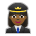 Woman Pilot: Medium-Dark Skin Tone