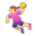 Woman Playing Handball
