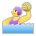 Woman Playing Water Polo